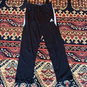 Adidas small silky track pants!